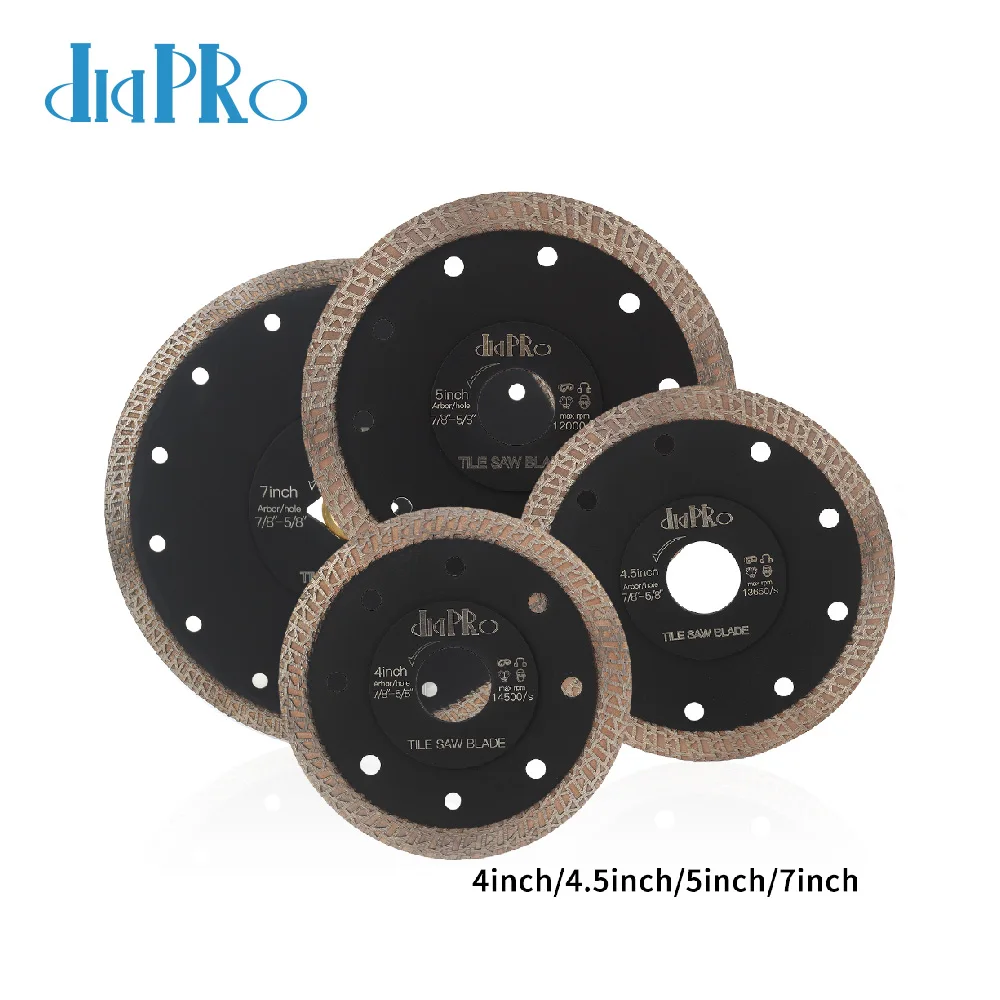 Diapro D105-180mm Super Thin Diamond Tile Blade Porcelain Saw Blade Cutting Granite Marble Ceramic Tile super thin diamond saw blades diamond tile blade 100 115 125mm for cutting porcelain ceramic granite marble tile cutting tools