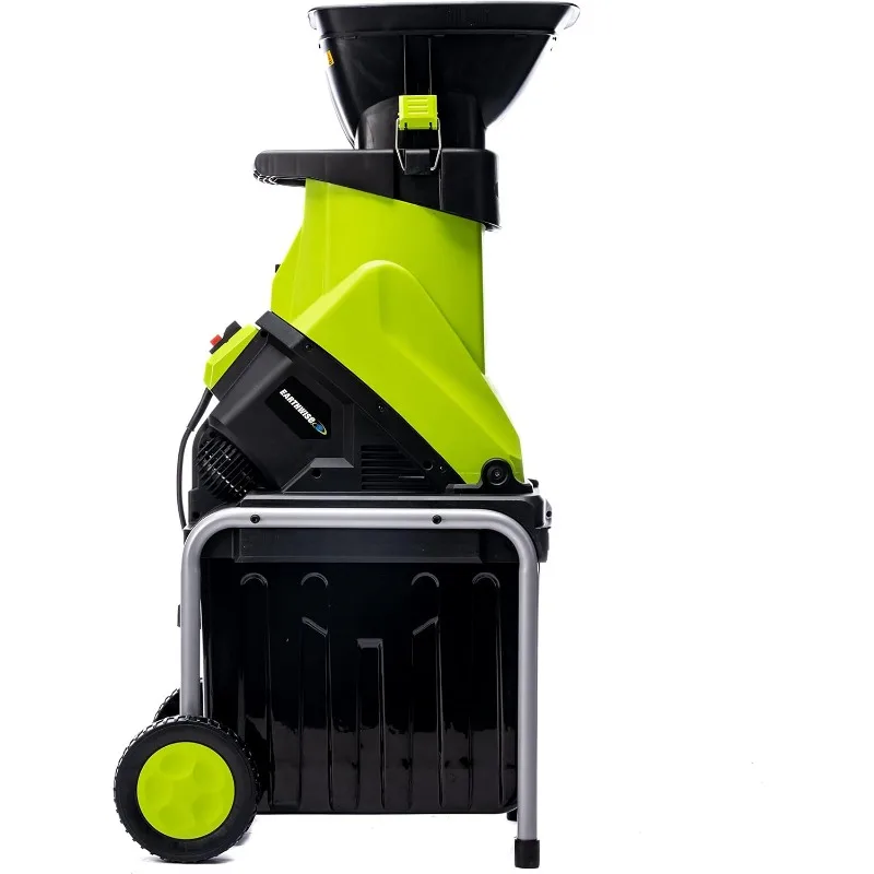 15-Amp Garden Corded Electric Chipper, Collection Bin 3