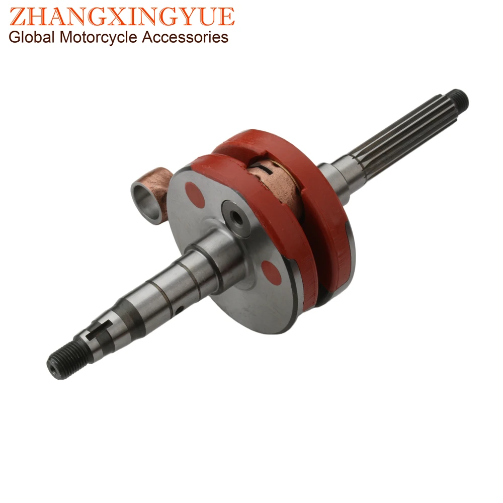 Scooter Racing Crankshaft For Yamaha Bws Axis Aerox 100 Nitro YW Zuma 100cc 4VP Minarelli 2-Stroke Engine motorcycle accessories motorcycle crankshaft