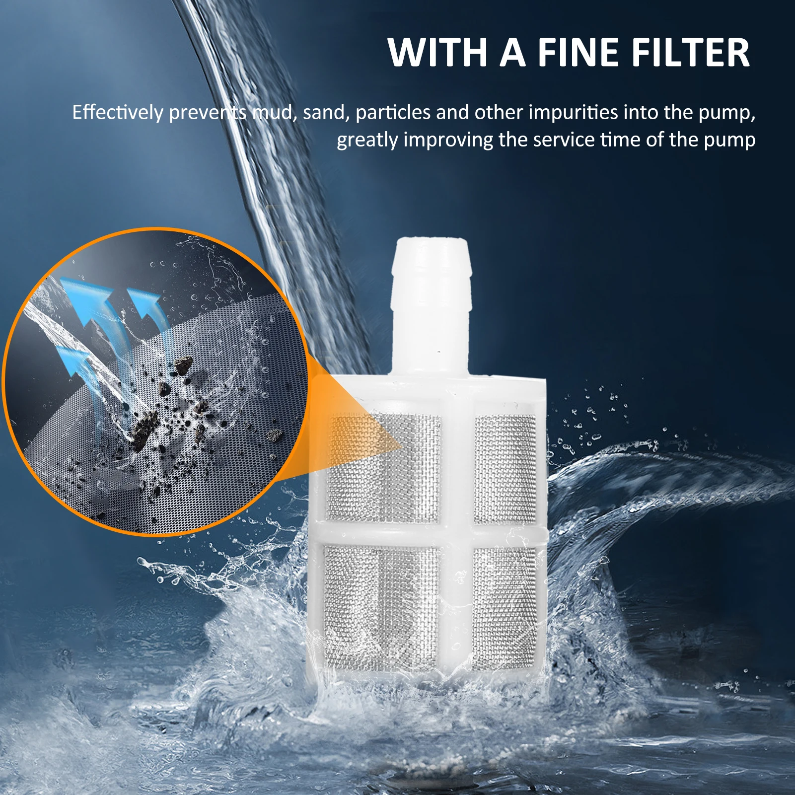 21V Cordless Car Washer Electric High Pressure Washer Cleaner 24.5Bar Car Washing Plant Watering Machine 1500mAh Li-ion Battery 5