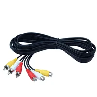 3RCA to 3 RCA Cable Audio Video AV Male to Female Extension Cable 1.5m 3m 5m 10M - Image 3