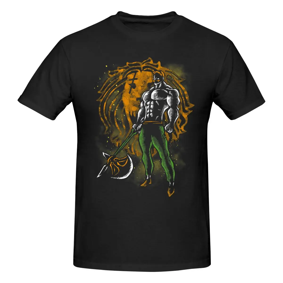 

The Seven Deadly Sins T Shirt Cotton Crewneck Custom Short Sleeve Men Clothing