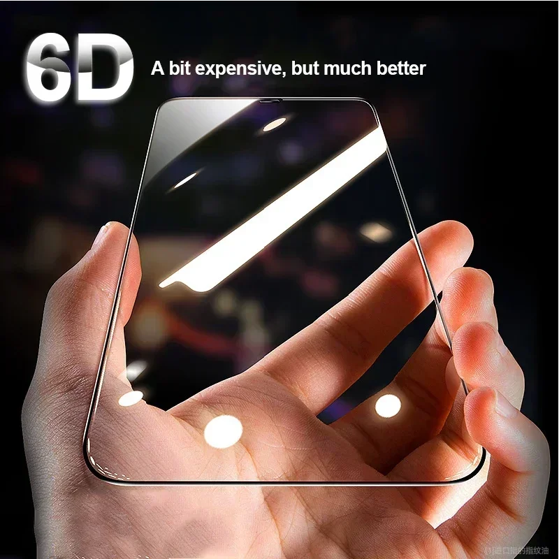 

3 шт. 6D изогнутое стекло для iPhone 11 Pro Max X XS XR 12 Pro mini, защита экрана из закаленного стекла