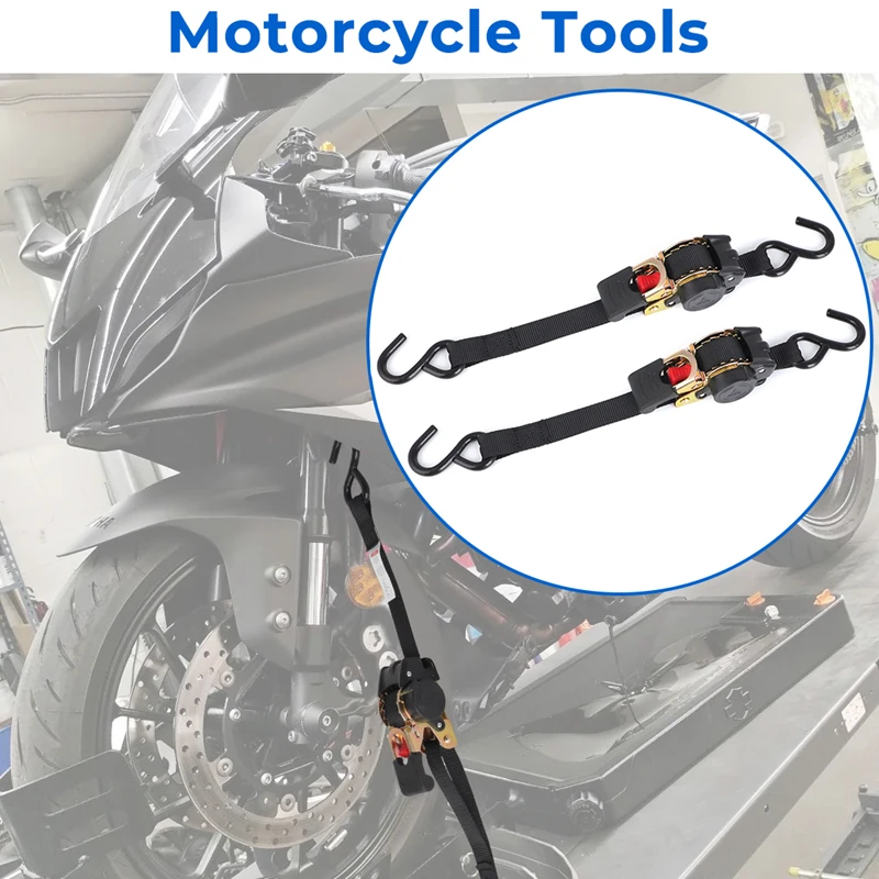 Auto Retractable Easy To Carry Ratchet Tie Down Starp S-hooks 25MMx2M Universal Tools Tie Down Belts With Automatic Rollup