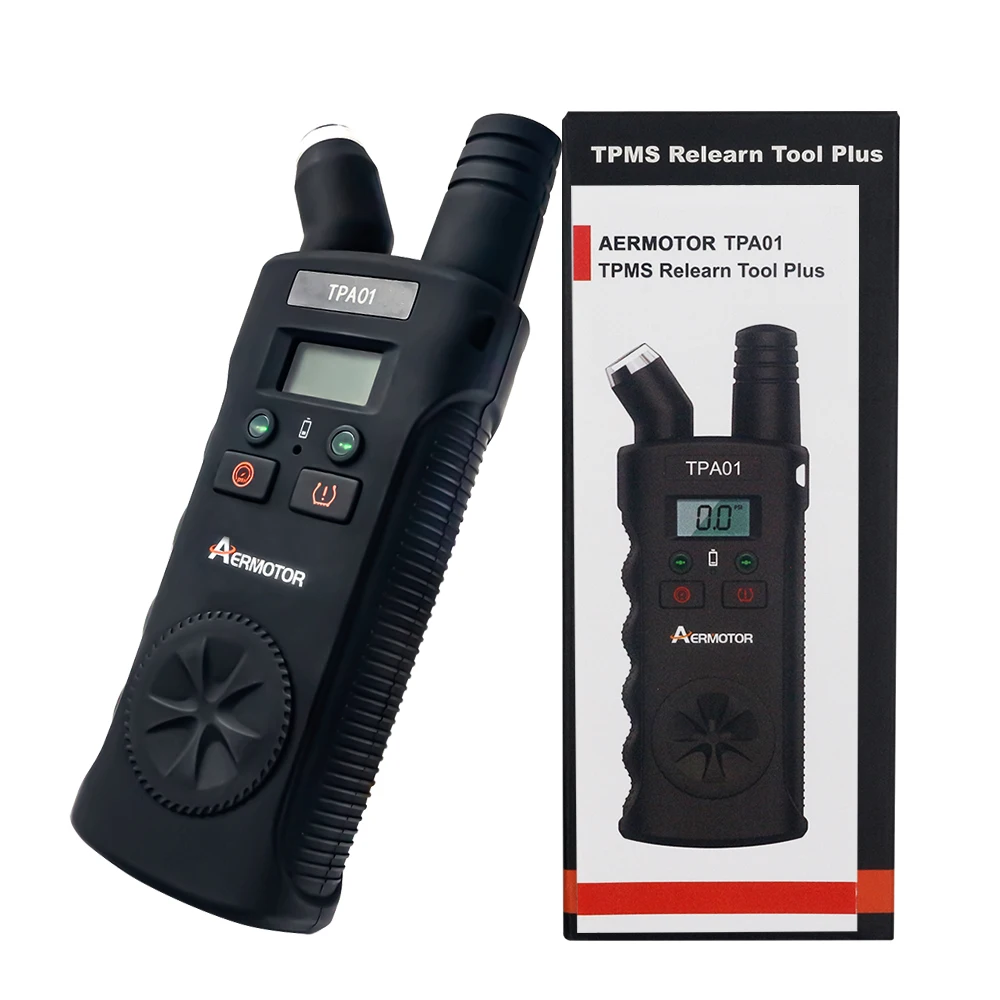 TPA01 TPMS EL-50448 Relearn Tool Plus Digital Tire Pressure Gauge 150 PSI, 2 in 1 TPMS Reset Sensor for GM Tire Monitor