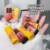 2Pcs Set Fruit Honey Mini Lipstick Before Makeup Base Water Moisturizing Lip Mask Hydrating Fade Lip Lines Lip Oil Cosmetics 3