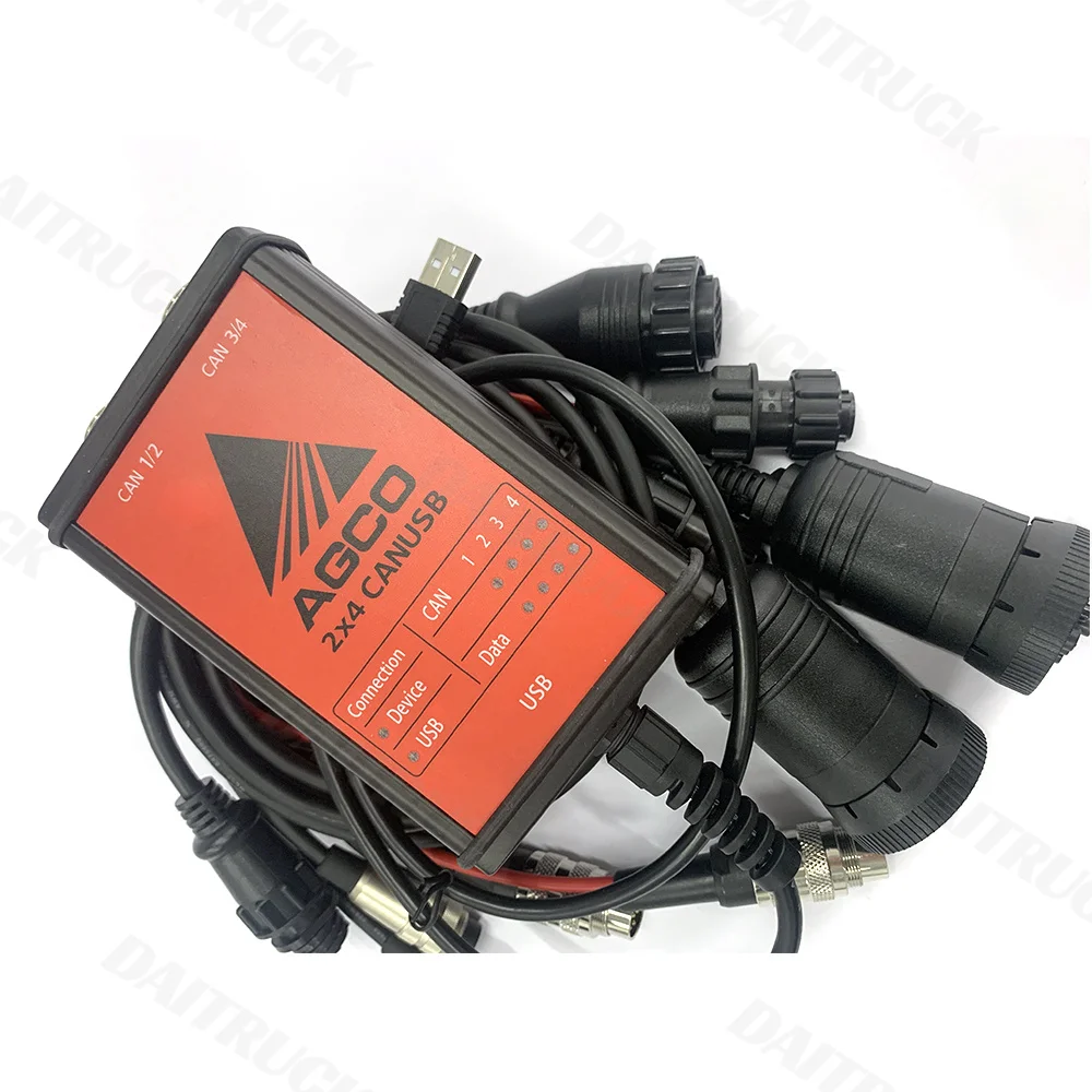 Agricultural Electronic Tractor For AGCO Diagnostic Tool Massey Ferguson FENDT Interface AGCO CANUSB EDT Diagnostic Scanner