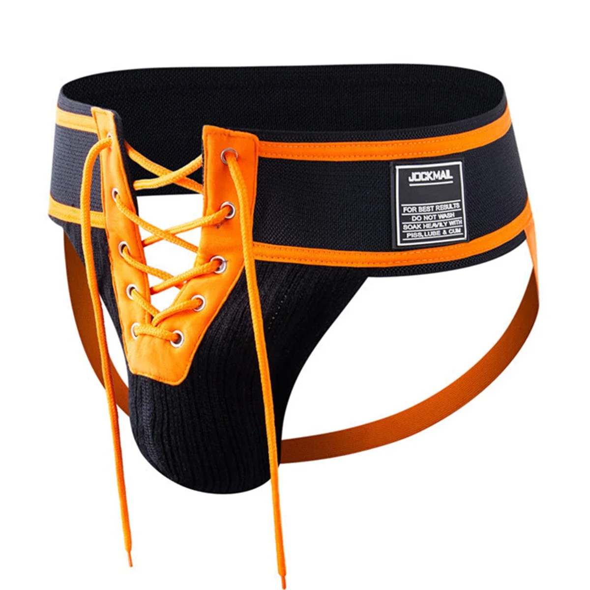JOCKMAIL Sexy Front Lacing Thongs Mens Footballer Jockstrap 3.15
