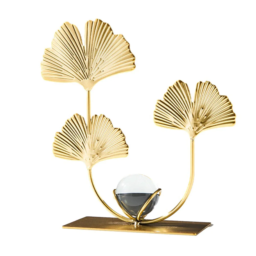 Contenuto Del Pacchetto Nome Della Parte Artigianato Modern Ginkgo Leaf Decoration Iron Art Living Room Portico Spray Paint Technique