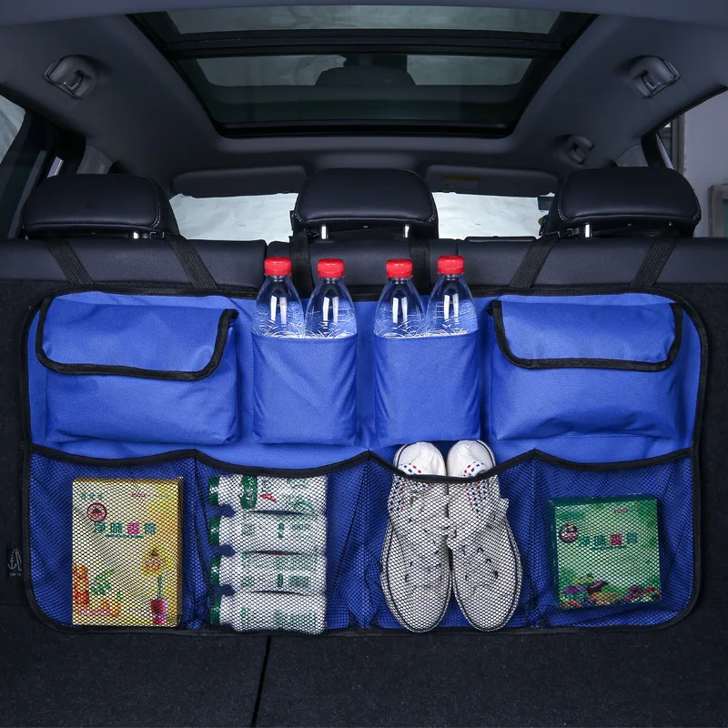 Car Boot Organisercar Rear Seat Storage Bag Waterproof Hanging