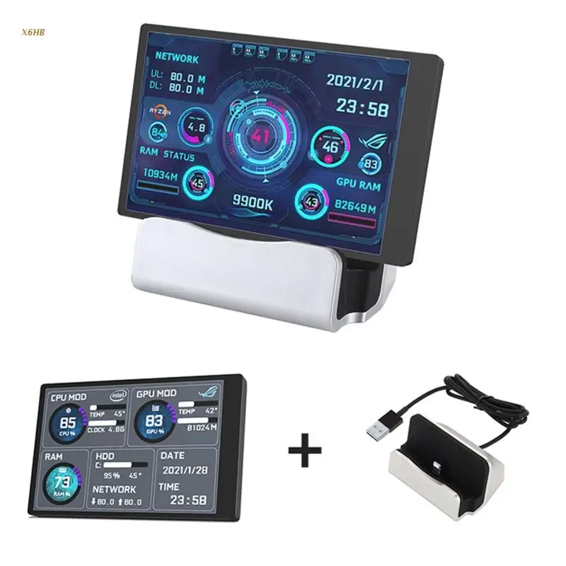 ̴ ITX ̽ CPU GPU 3.5 ġ IPS TYPE-C  ȭ X6HB  ǻ 