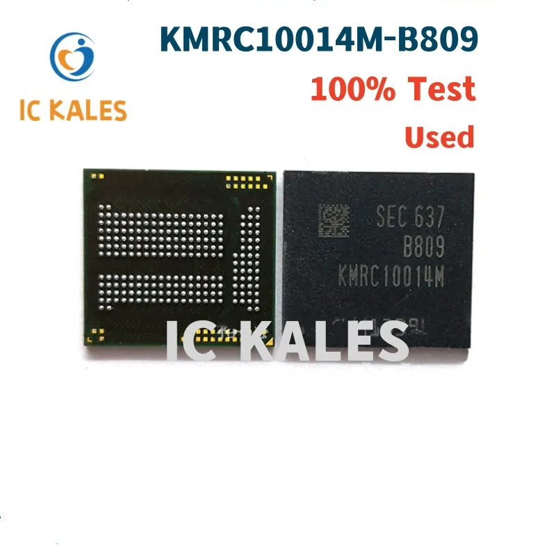 

KMRC10014M-B809 EMCP64+4 eMMC+LPDDR3 64GB NAND Flash Memory IC Chip BGA221 Soldered Ball Pins