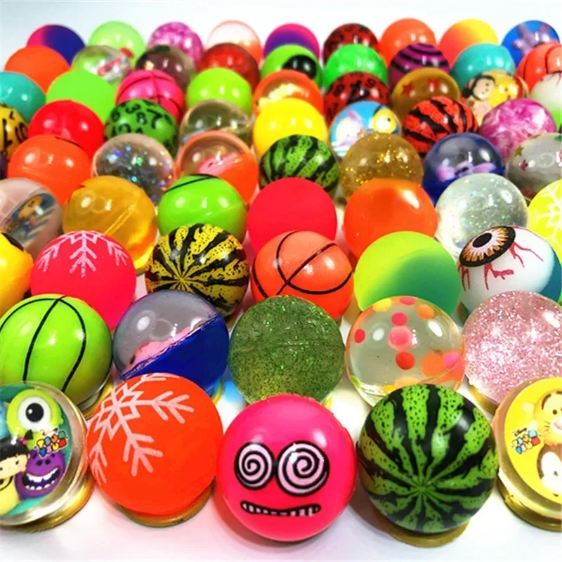 20PCS/lot Rubber 25mm Mini Bouncy Balls Funny Toys High Bounce Toy Balls Kids Gift Party Favor Decoration Sports Games 10 20 40pcs lot funny toy balls 25mm mixed bouncy ball solid floating bouncing child elastic rubber ball of bouncy toy