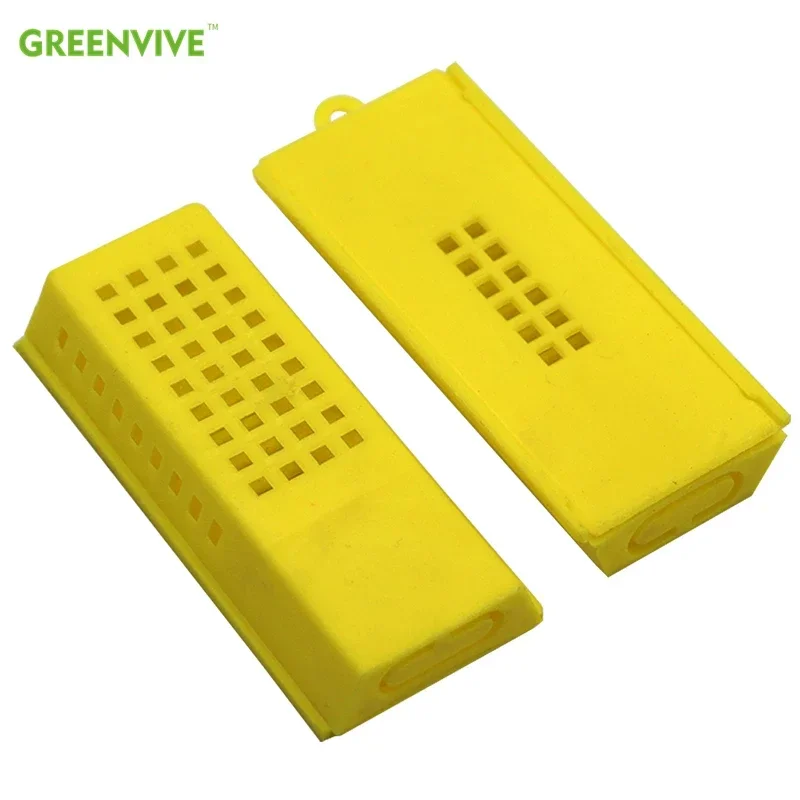 Beekeeping Transport Cages Bees Queen Post Room Cage Plastic King Prisoner Queen Bee Isolation Cage 15 Pcs Apiculture Tools