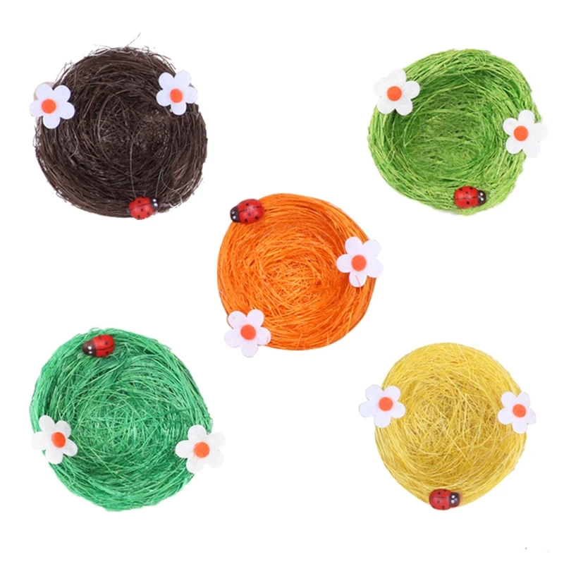 

Hanging Birdcage Decor DIY Kits Easter Ornament Novelty Garden Patio Decors