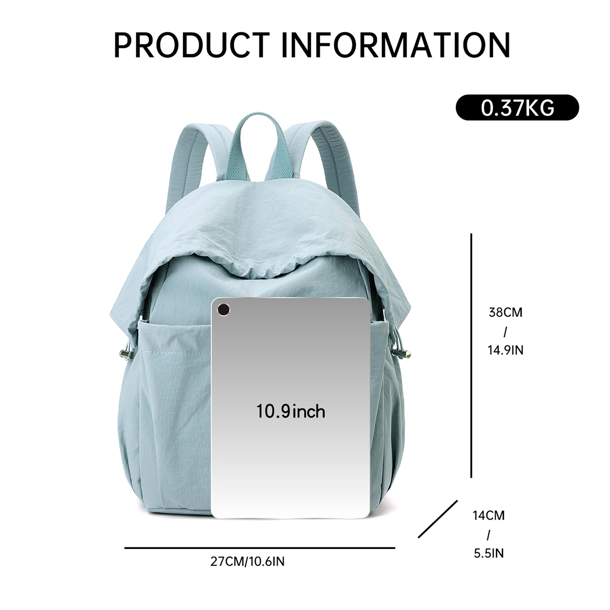 Schoolbag Female College Student Mountain Style Outdoor Hiking Mountaineering Bag Drawstring Bag Backpack Female Travel Lightwei