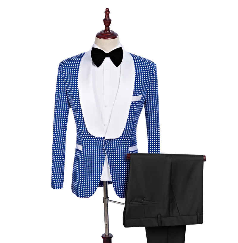 

Custom Made Groom Wedding Dress Blazer Pants Business High-end Classic Dress Trousers 20487807
