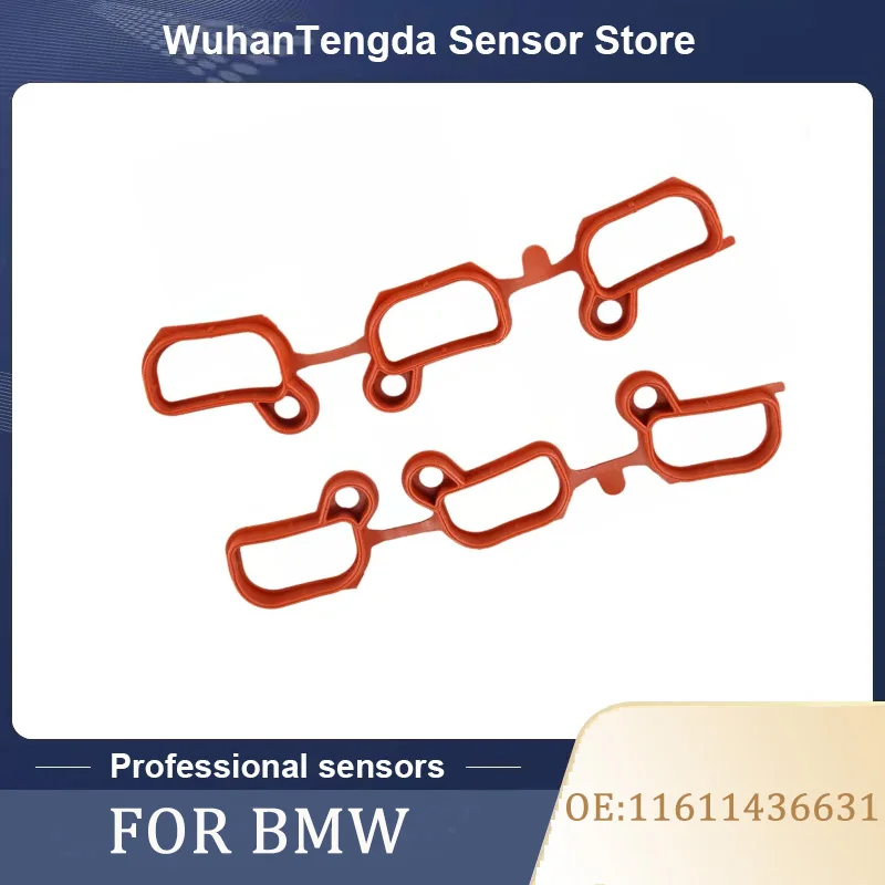 11611436631 2Pcs/set Intake Manifold Gasket Seal Kit for BMW 325i 325xi 525i 530i E36 E39 E46 E60 E53 11-61-1-436-631