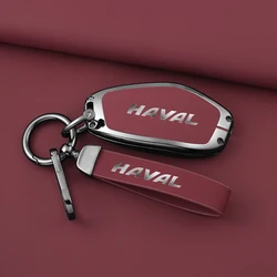 Custodia per chiave auto in lega di zinco premium con attacco per portachiavi