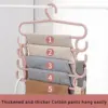 5 Layers Clothes Hangers Trousers Pants Hangers Towel Scarfs Racks Closet Storage Organizers Clothes Storage Organization 5