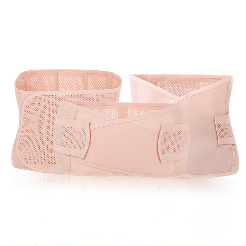 Adjustable Postpartum Abdominal Belt Cesarean Section Belt Thin Breathable Slimming Belt Pregnant Women Body Shaping Girdle