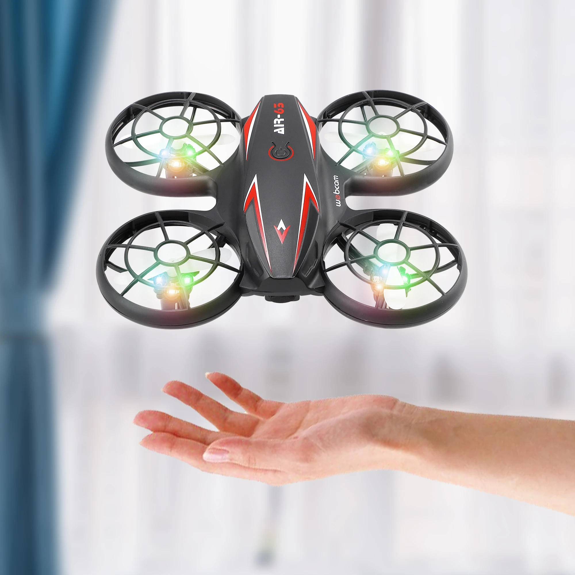 

JJRC remote control quadcopter induction obstacle avoidance cool lighting fixed height luminous aerial photography mini drone