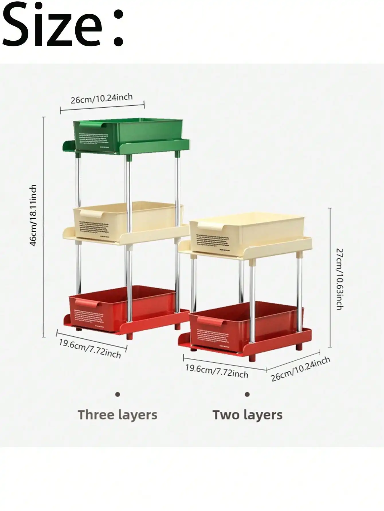 1pc Multi Layer Coffee Capsule Storage Rack Space Saving Tea Suitable For Office Home Coffee Tea Bag Storage Organizer 6