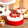 1/2/4pcs Silicone Cake Molds 6 Inch Round Nonstick Cake Panfor Smash Cakes, Layer Cakes, Cheesecake, Chocolate, Rainbow Cakes 4