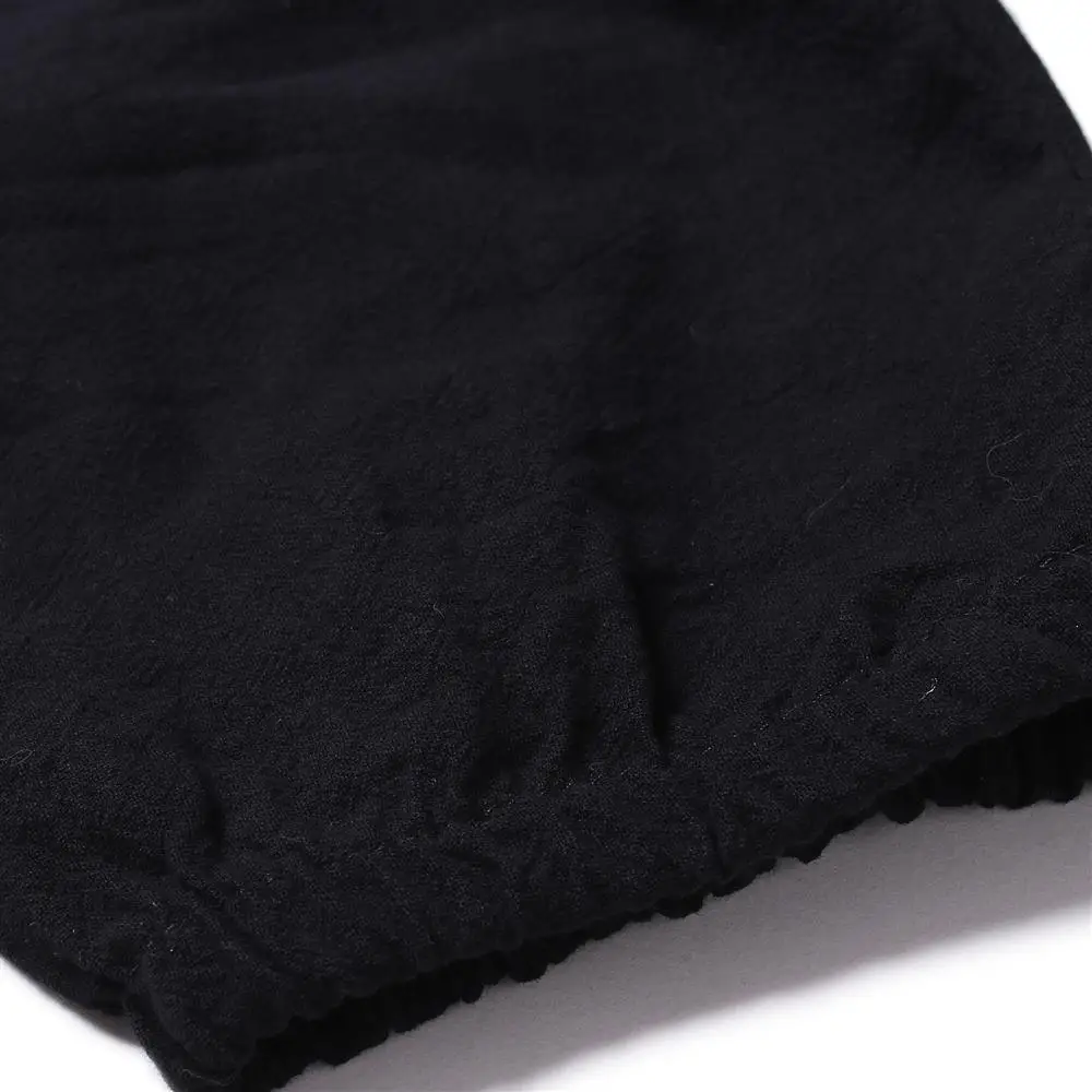 Herren-Haremshose mit tiefem Schritt, japanische Streetwear, individuelles Design, Trainingshose, knöchellang, lässige, übergroße Hose – Detail 15