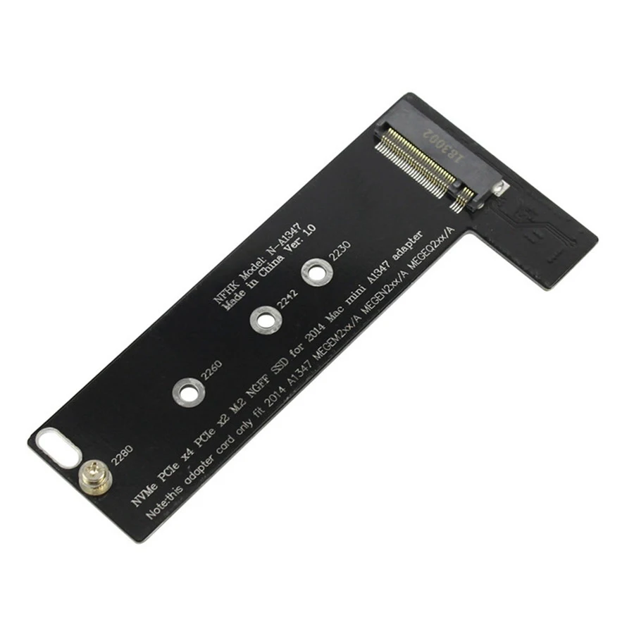 NVMe M2 SSD Converter Card to for Apply Mac Mini 2014 A1347 MEGEN2