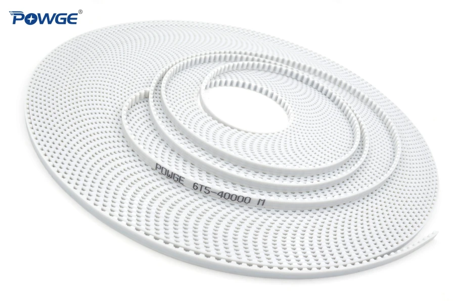 Trapezoid T5 Open Synchronous Belt Polyurethane steel 6/10/15/16/20/25/30mm 3D printer