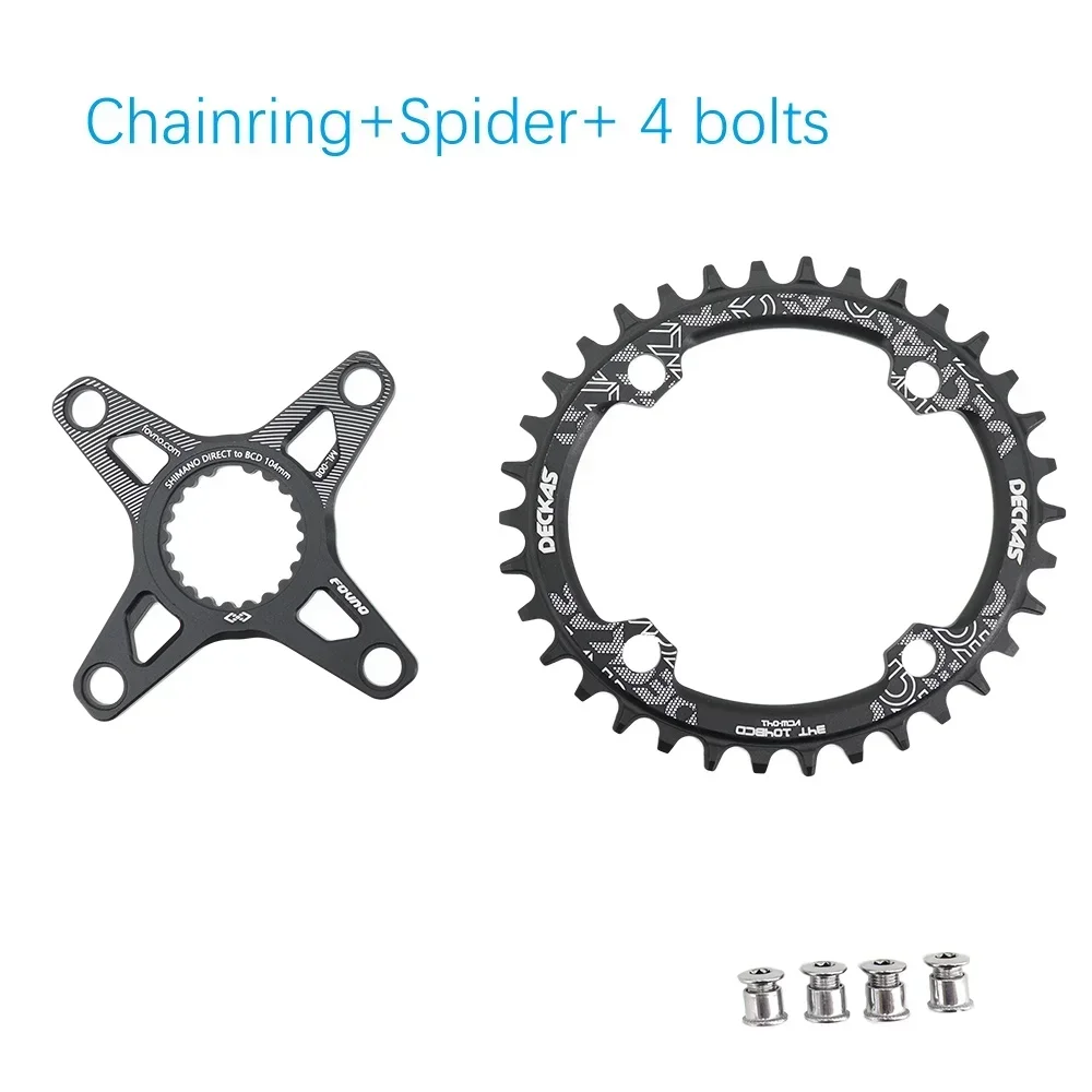 Deckas Direct Mount Chainring Round Oval 12 Speed for Shimano m9100 m8100 m7100 m6100 xtr 28T 32 34 36 38T Chainwheel 12s tool