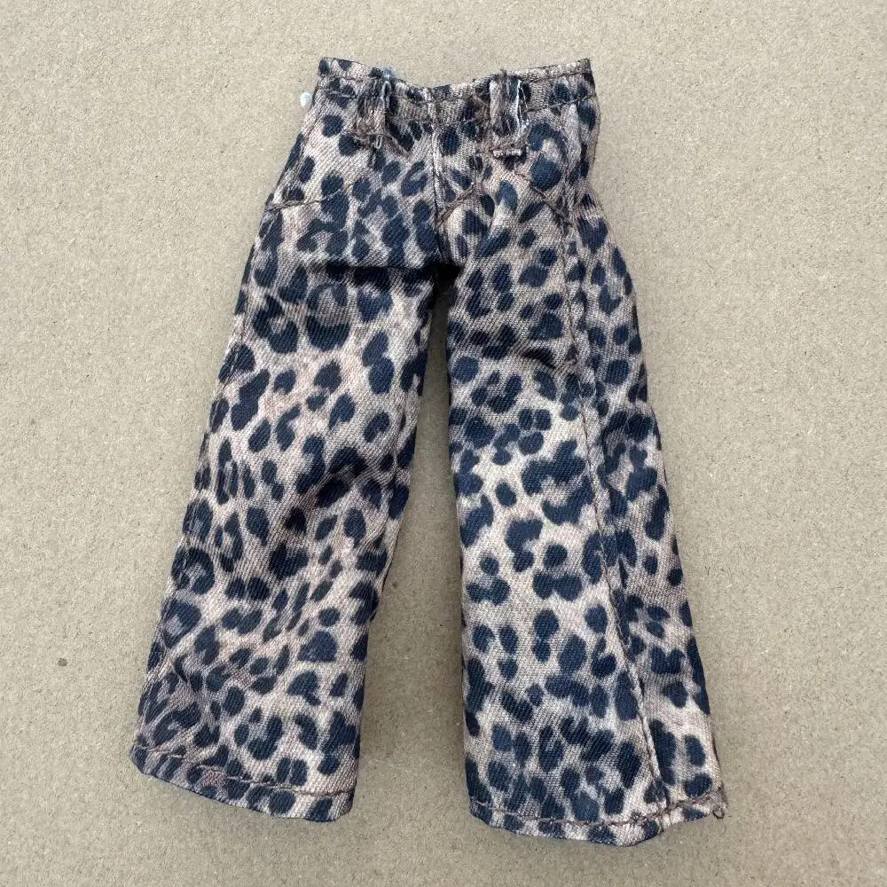 Handmade Vintage Hip-Pop Doll Trousers - DIY Accessory