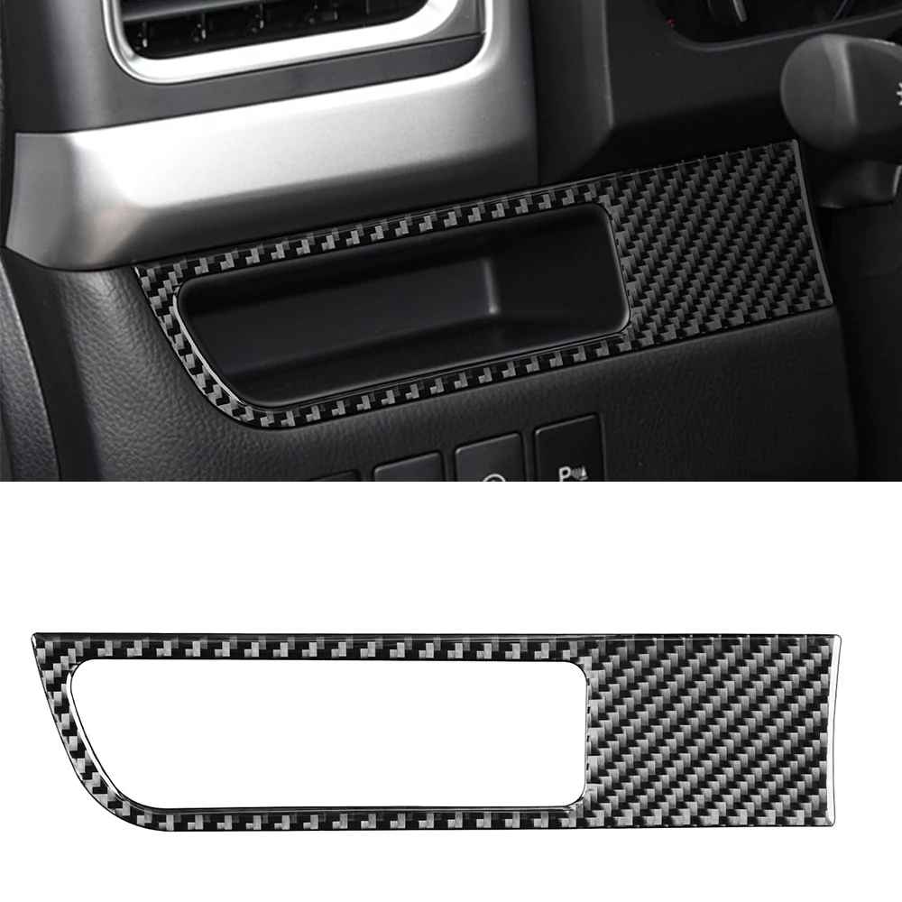 

Панель со слотом для карты на сиденье водителя для Toyota Highlander 2015-2018, аксессуары для салона автомобиля из углеродного волокна