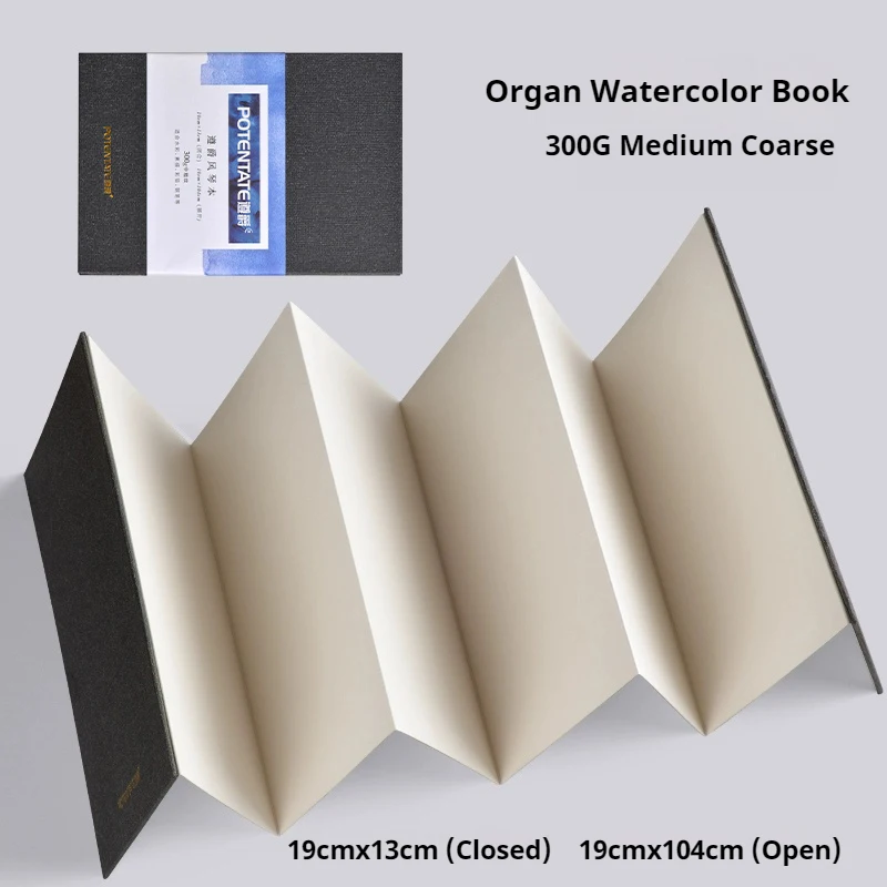 AEE7-120 hojas de papel de acuarela blanco de 300GSM, cuaderno de bocetos de acuarela para niños AEE7-120 hojas de papel de acuarela blanco de 300GSM, cuaderno de bocetos de acuarela para niños