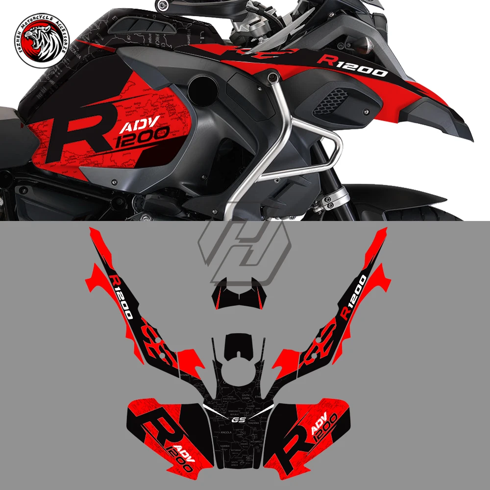 

Мотоциклетные наклейки для BMW R1200GS Adventure R1200 ADV 2014-2018 анти-УФ