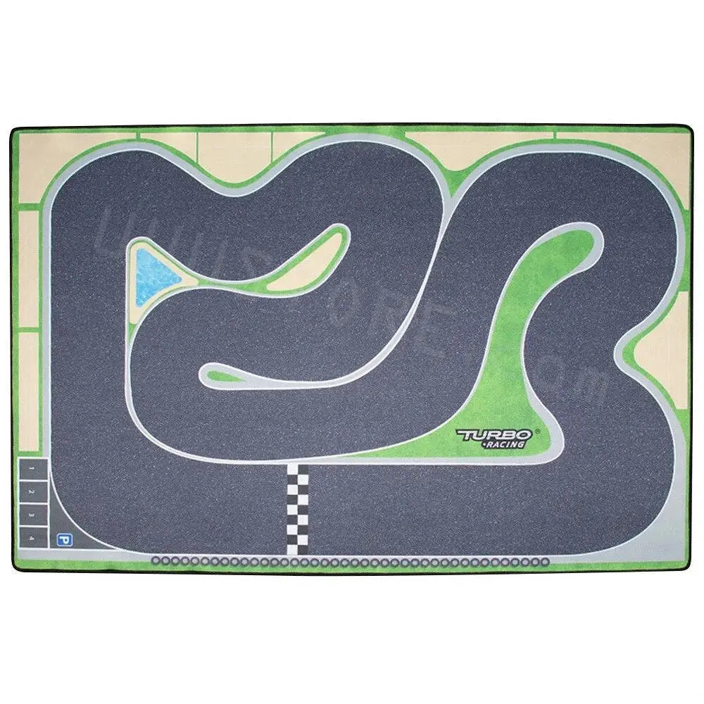 80x120 Cm Spare Race Track Scene Mat Vehicles Model Turbo Racing 1/76