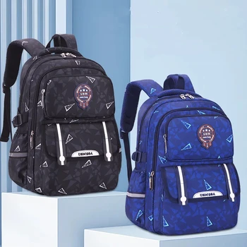 Waterproof Children School Bags for Boys Kids Backpack Primary Orthopedic School Backpacks Book Bags Schoolbag Mochila Infantil 1