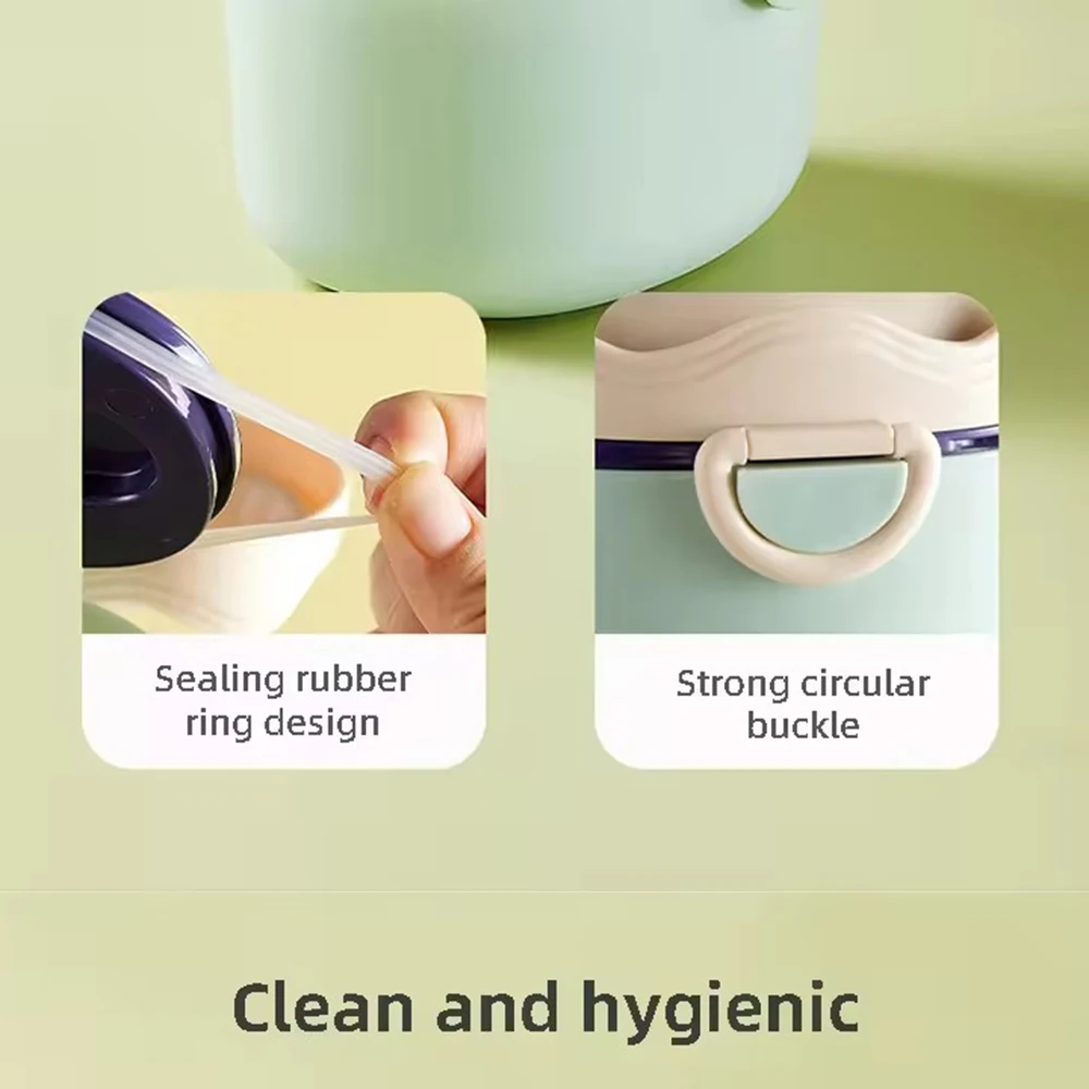 1PC Baby Formula Dispenser Milk Powder Box Portable Milk Powder Storage Container Formula Holder with Scoop and Carry Handle