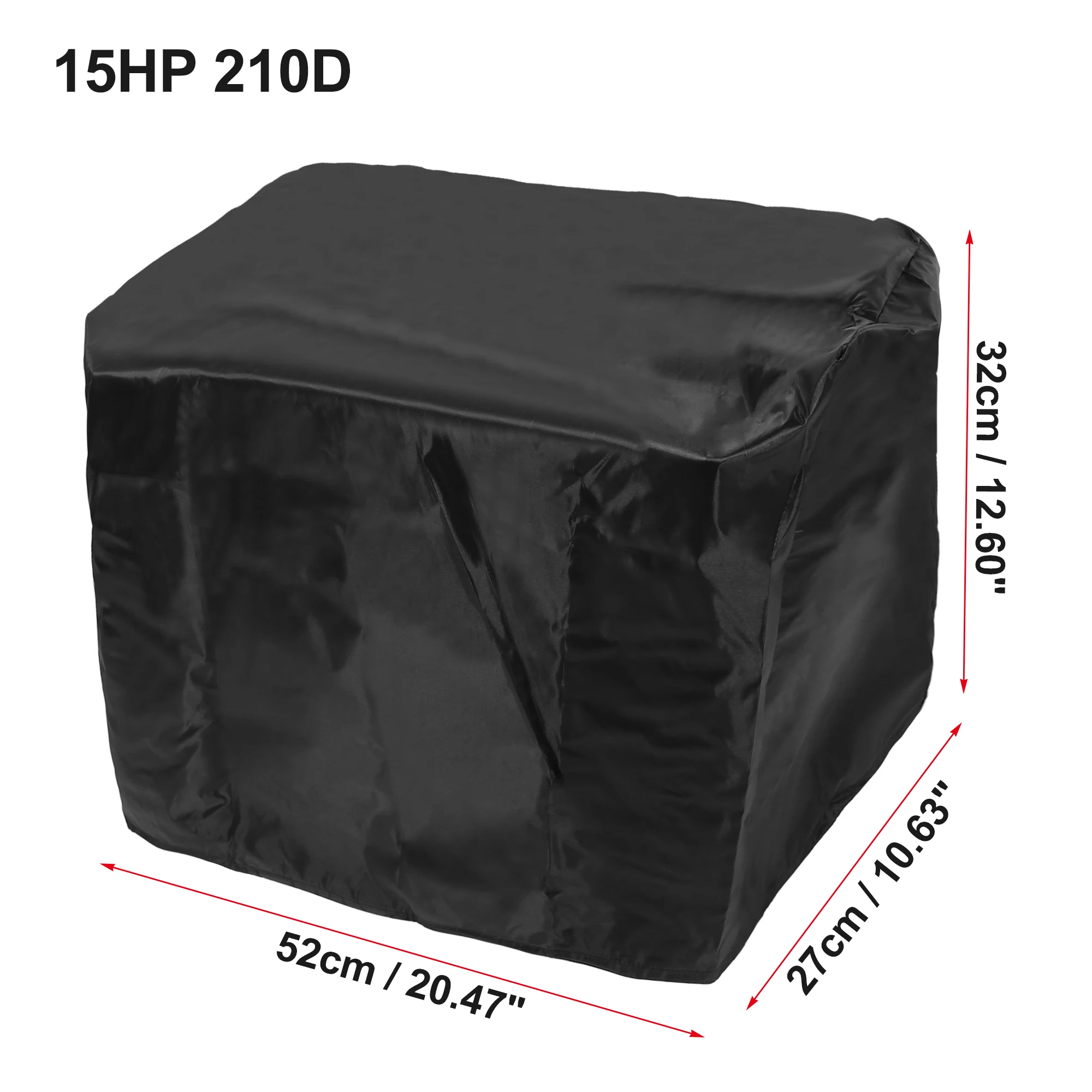 Half Boat Motor Engine Cover 210D Waterproof Outboard Anti Sun Dustproof Marine Engine Protector Cover Canvas