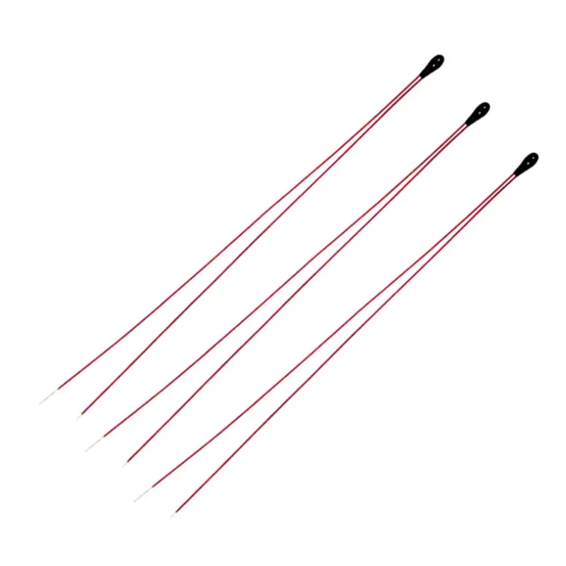 10pcs Temperature Sensor MF52B 10k 50k 100k B Valor 3950 Erro 1% Long= 50/60/80/100mm NTC Thermistor