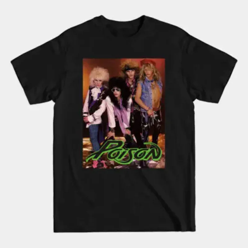 

PoisonBandTShirtClassicCottonTeeMenShortSleevelongorshortsleeves