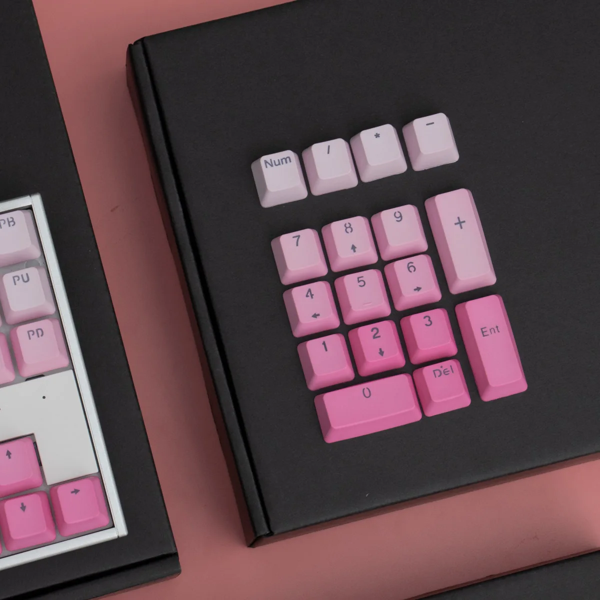 translúcido perfil oem keycaps para teclado mecânico