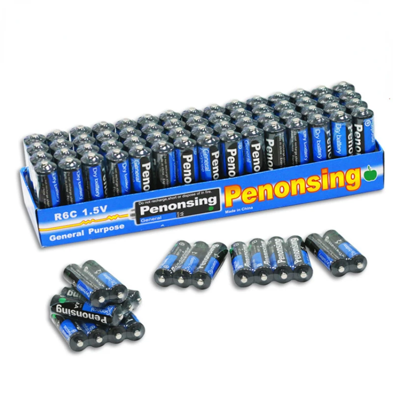 120pcsDisposalAA15vBatteryR06R6C2ACarbonDryBatteriesUsefor
