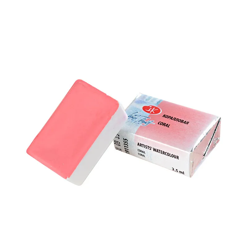 Premium Russian White Nights Watercolor Set - Extra Fine Artist Grade Pigments in Full Pans with Vibrant Lightfast Colors