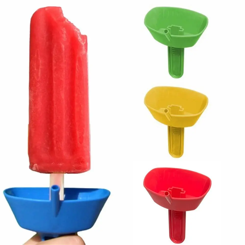 Plastic Ice Pop Guard Drip Proof Popsicle Holder