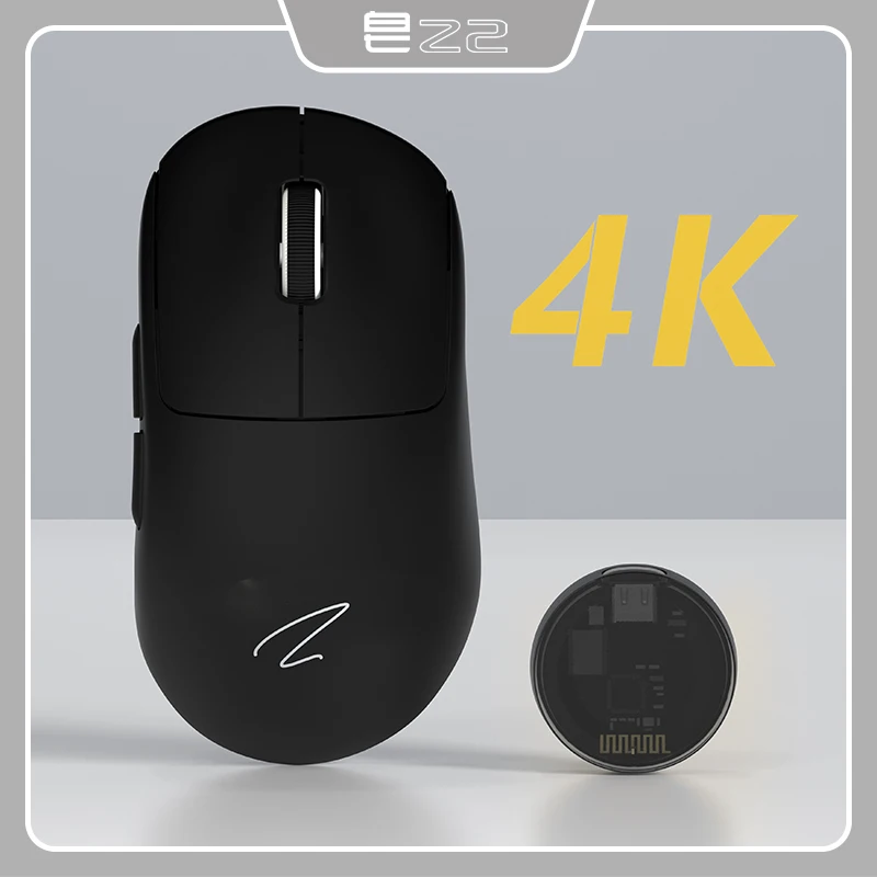 Zaopin z2 Gaming-Maus 4k Wireless 3-Modus paw3395 6 Gang dpi 65g 