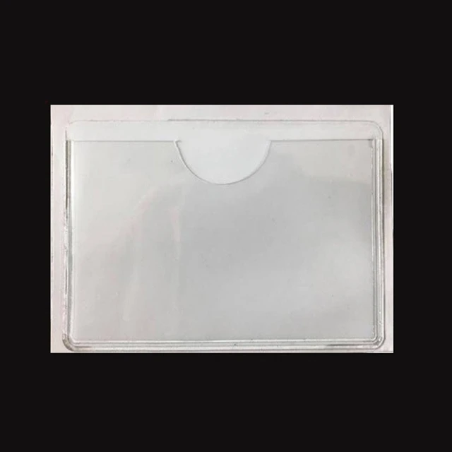 Porta Permesso Parcheggio Per Auto - Supporto Trasparente Autoadesivo Per Parabrezza - Foto 12