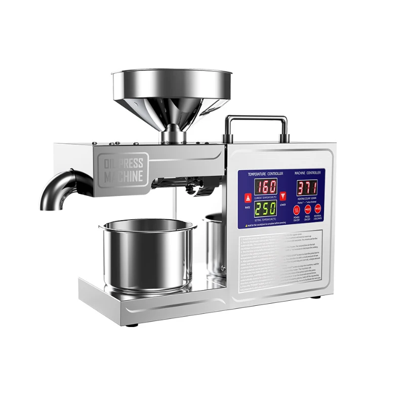 Oil Press Machine Commercial Home 110V 220V Cold Extractor B03S Expeller Linseed Maker 3