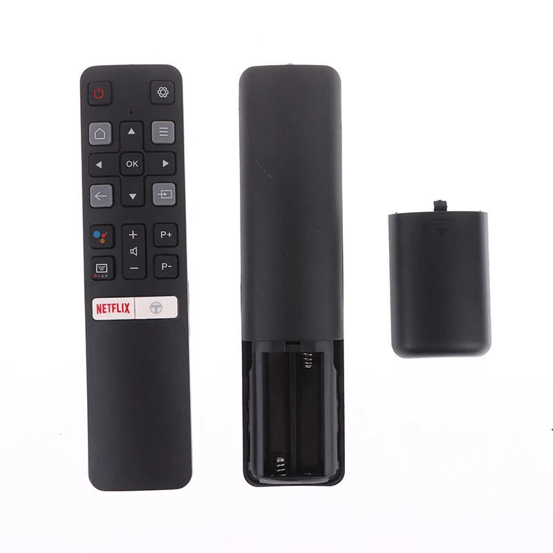 TCL용 음성 리모컨, 넷플릭스 및 유튜브 포함, RC802V 49P30FS 65P8S 55C715 49S6800 43S434, RC802V FNR1, 신제품